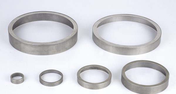 Deep drawn stamping ring for motor