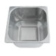 Stainless steel deep drawing container