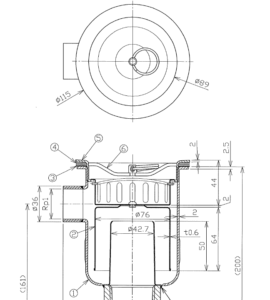 drain drawing